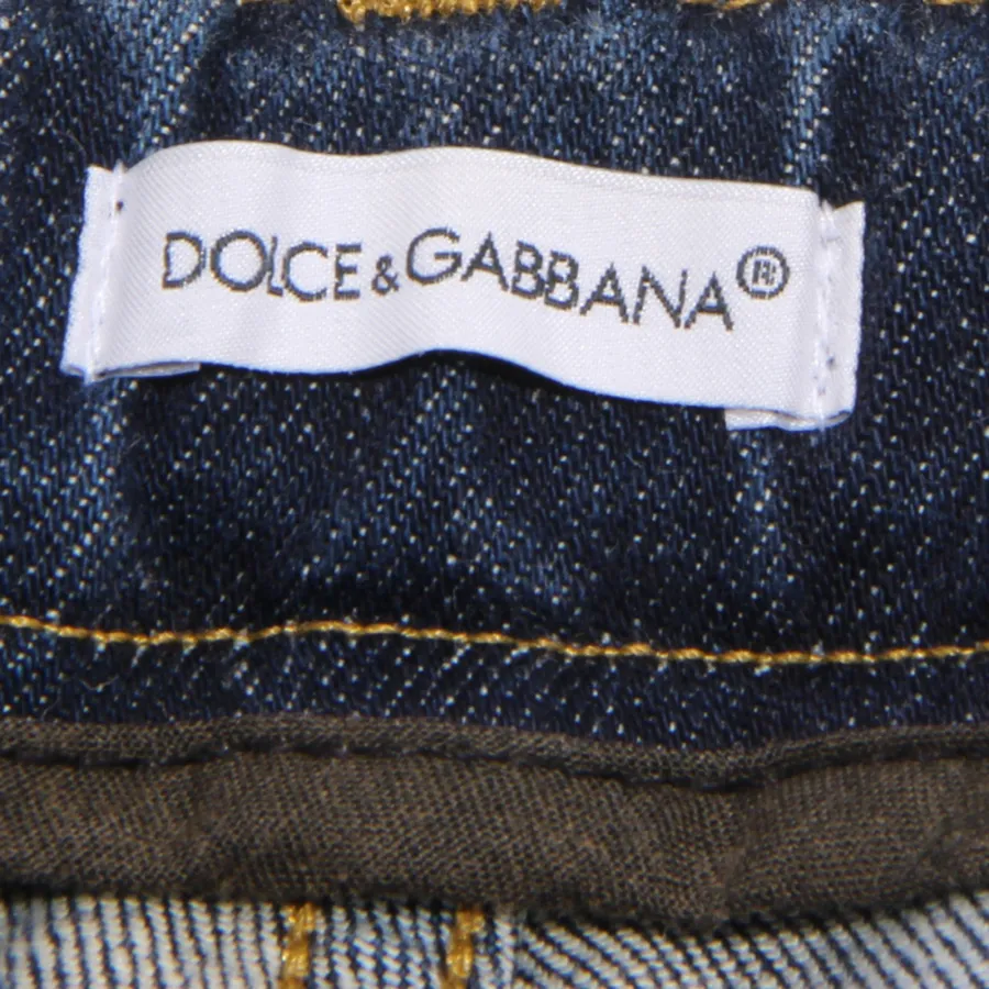 DOLCE & GABBANA blue denim trousers pant for kids