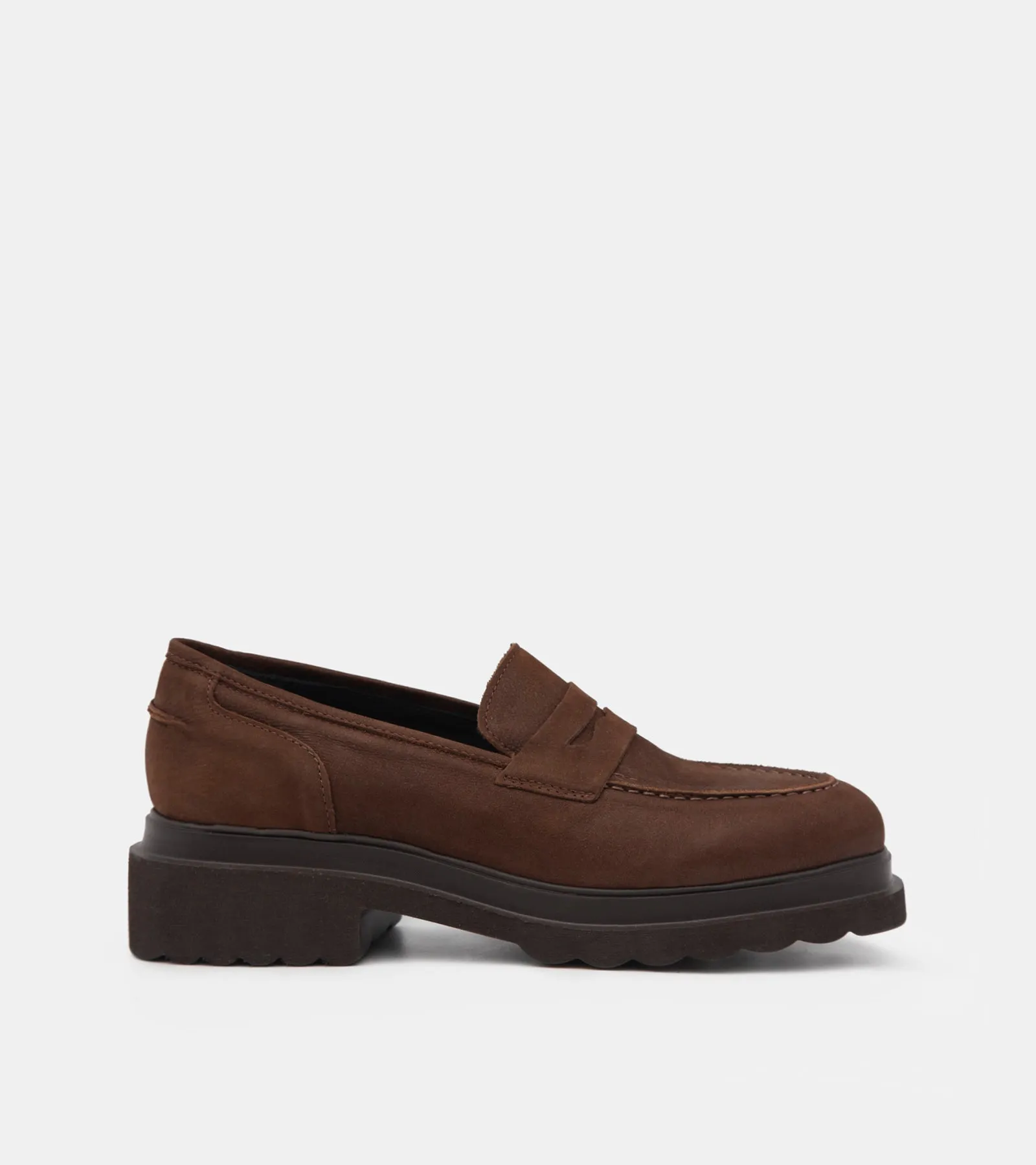 Brown Leather Loafers