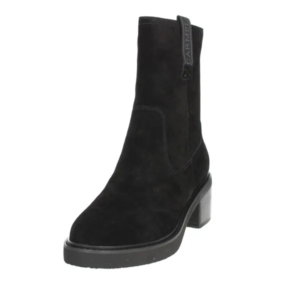Carmela Black High Heel Boots 160344