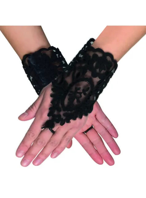 Gothic spike gloves for women