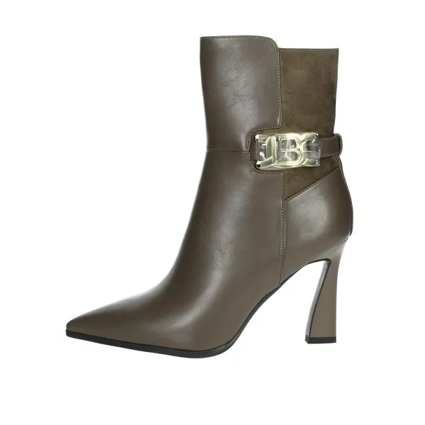 Gray Laura Biagiotti High Heel Boots 8328