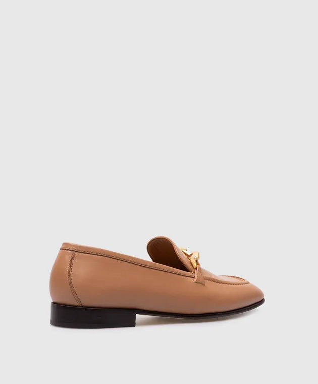 Jimmy Choo Beige Diamond Tilda Loafers