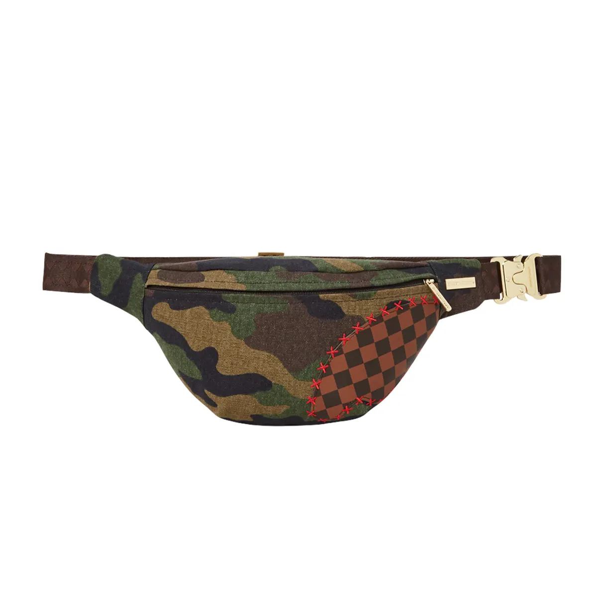 Marsupio Sprayground Shark Shape Check Savvy - Shop Now