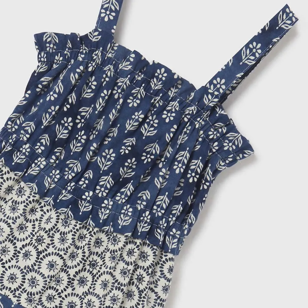 Mayoral Printed Long Dress for Girl 6926