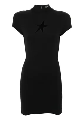 MUGLER MINI ABITO BLACK STAR