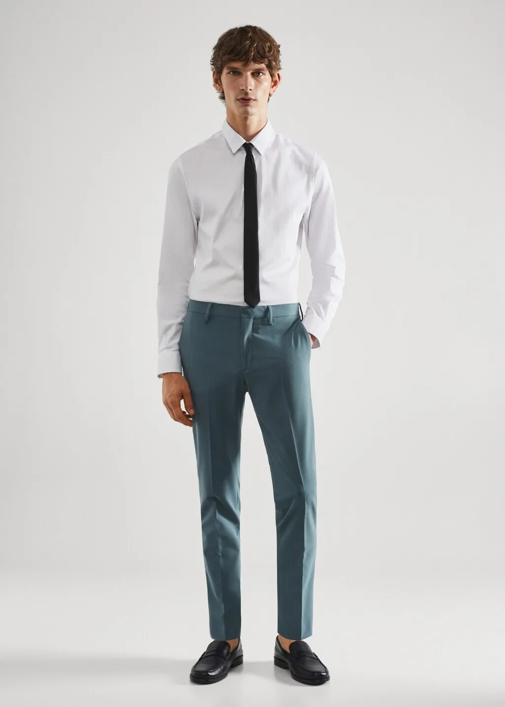 Super Slim-Fit Stretch Fabric Complete Pants