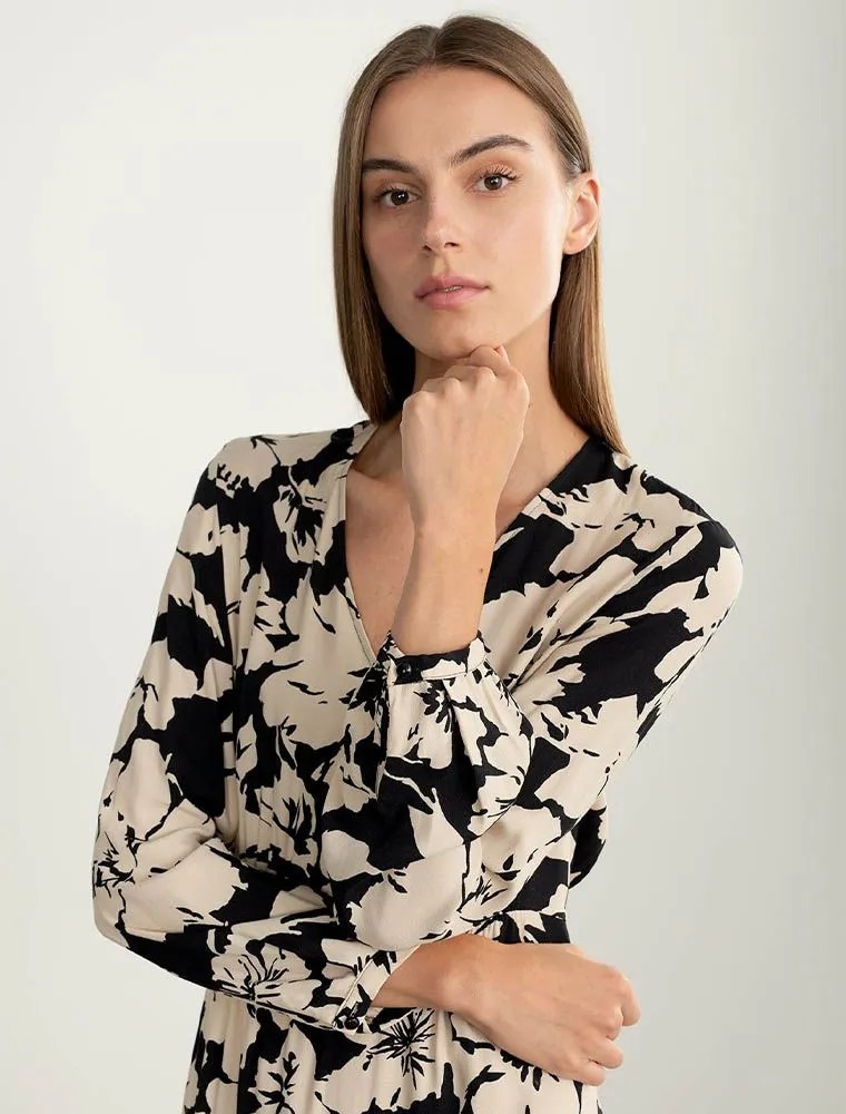 Penny Pink Black Dress